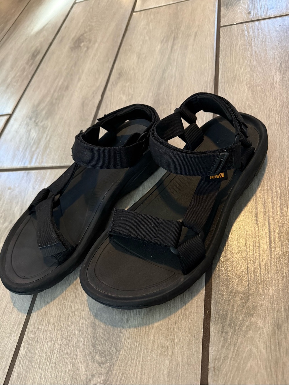 Teva Black Men's Outdoor Sport Sandals